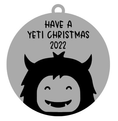 Yeti Ornaments