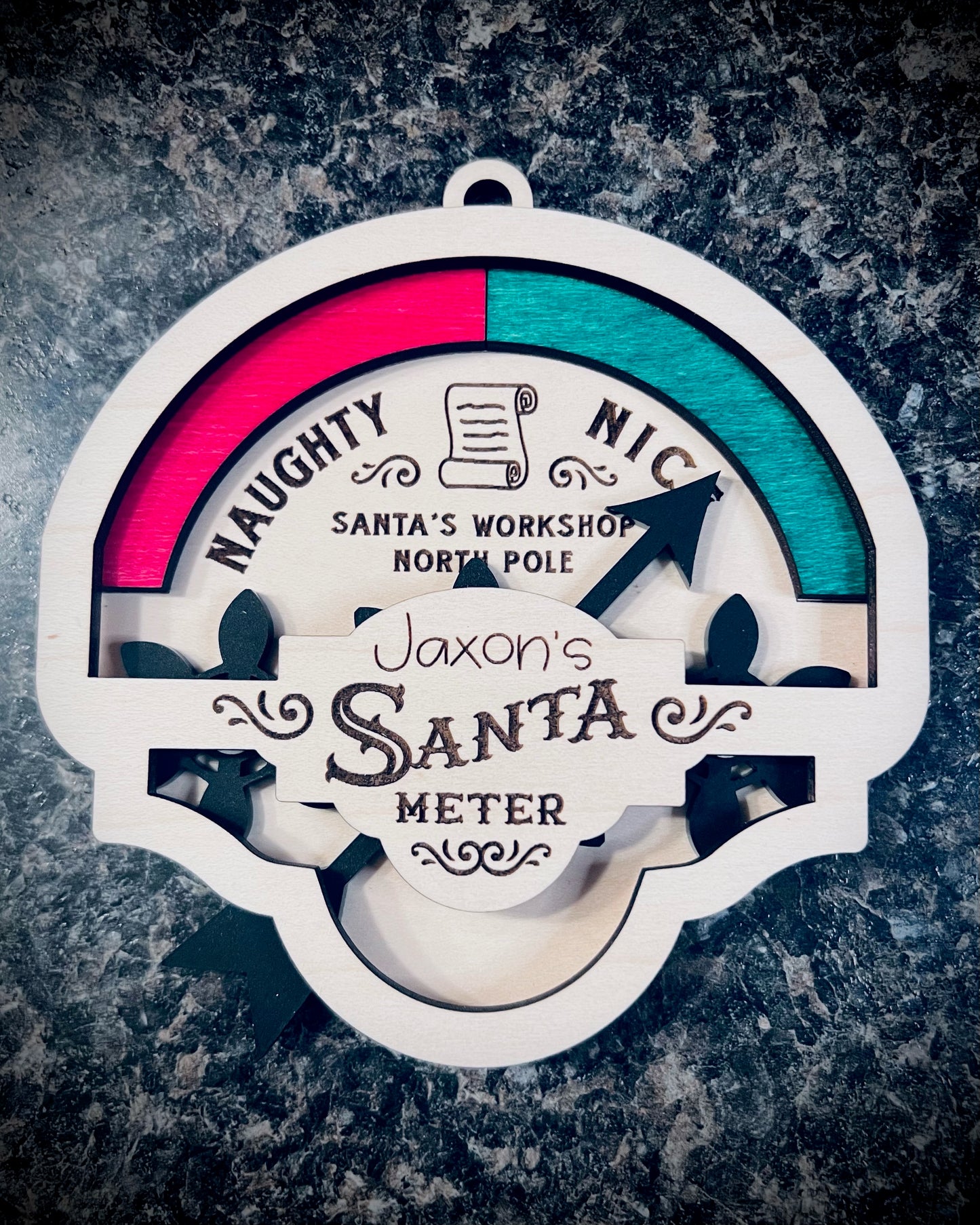 Santa Meter Ornaments