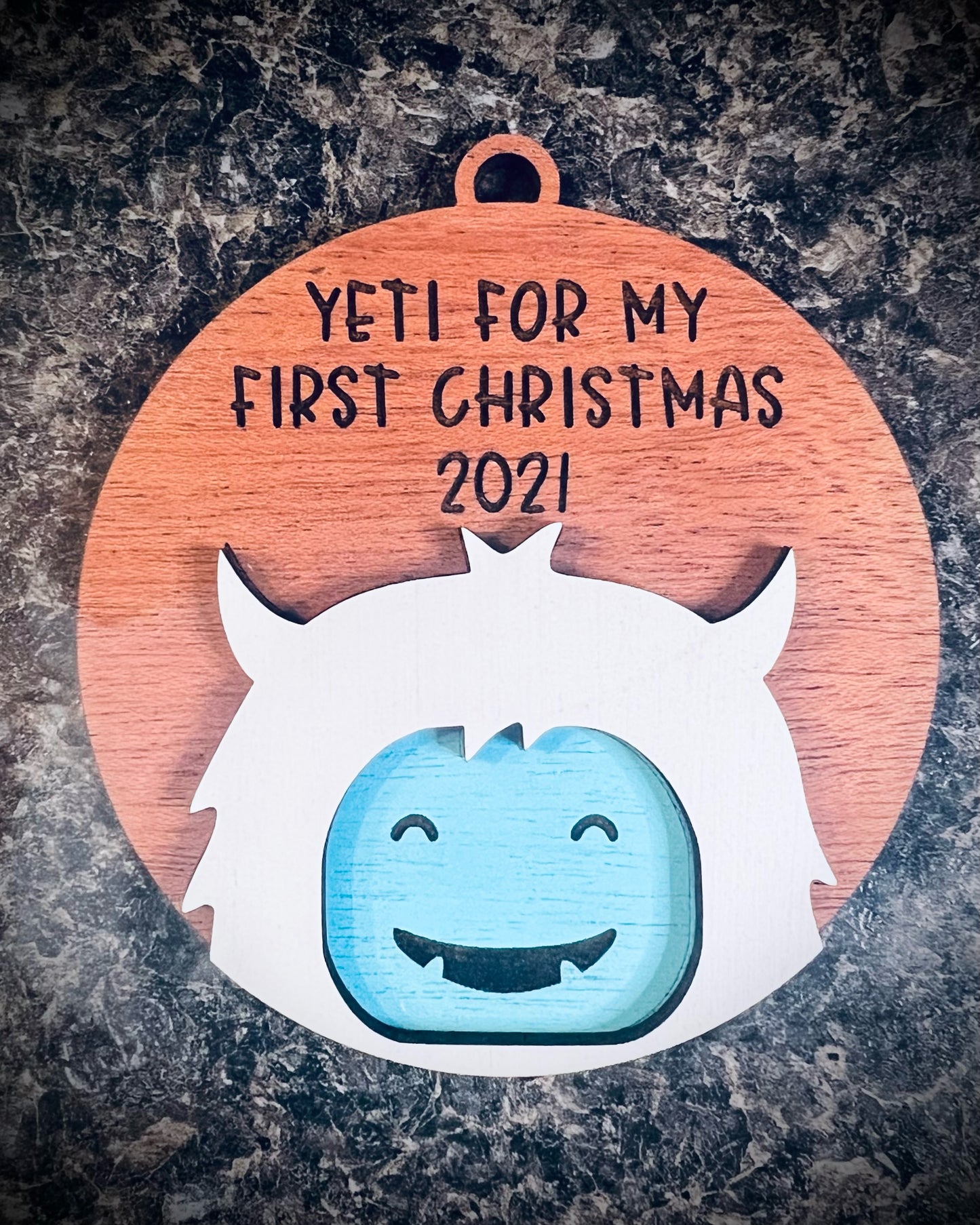 Yeti Ornaments