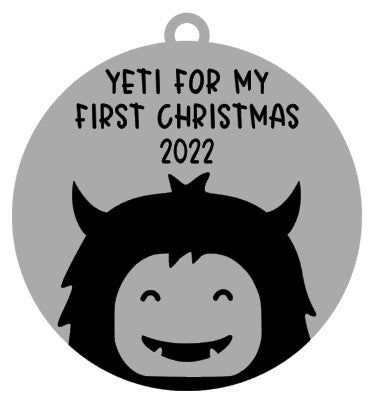 Yeti Ornaments