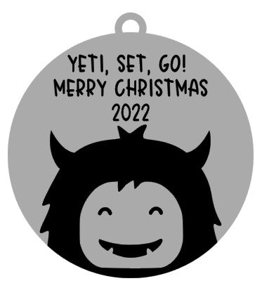 Yeti Ornaments
