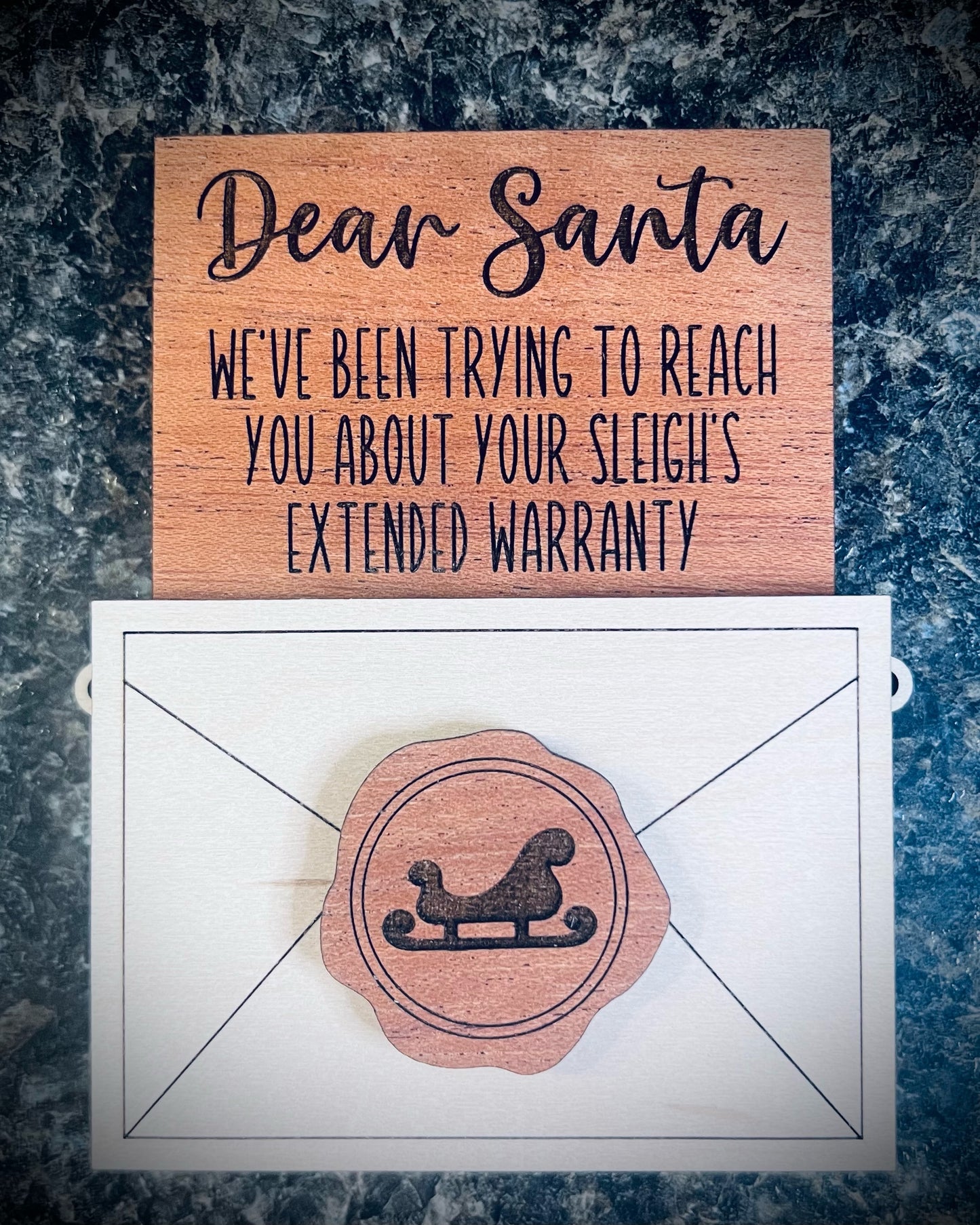 Santa's Warranty Ornament