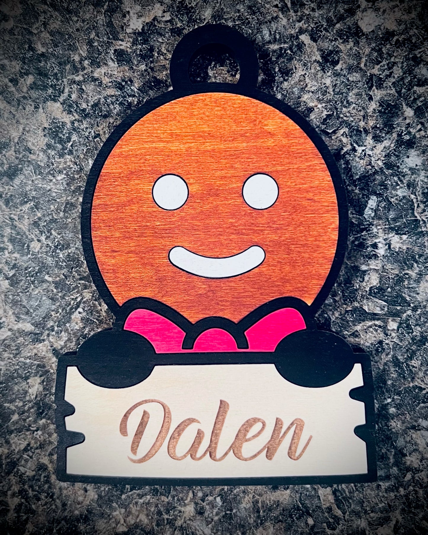 Christmas Character Ornament - Personalized