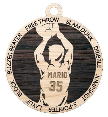 Basketball Ornament