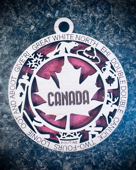 Canadian Ornament