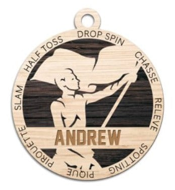 Color Guard Ornament