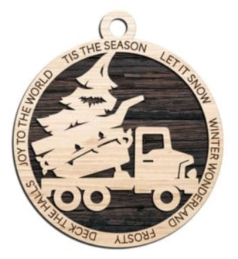 Dump Truck Ornaments - Generic