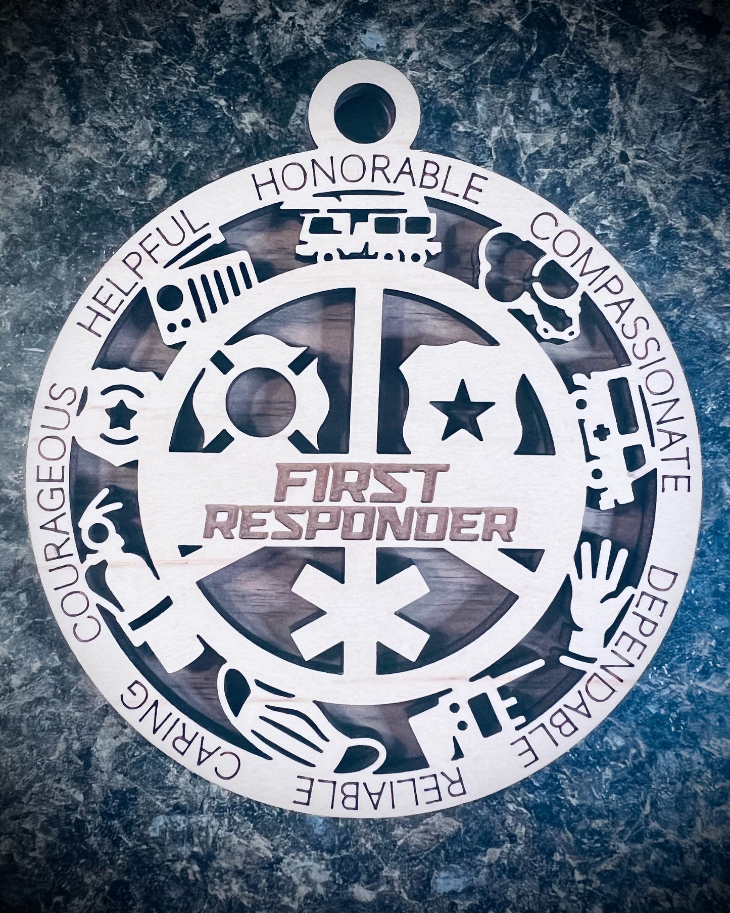 First Responder Ornament - Generic