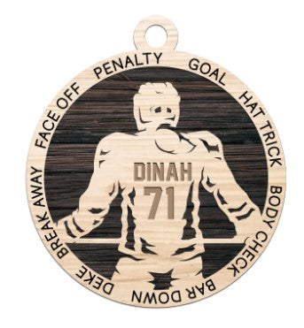 Hockey Ornament