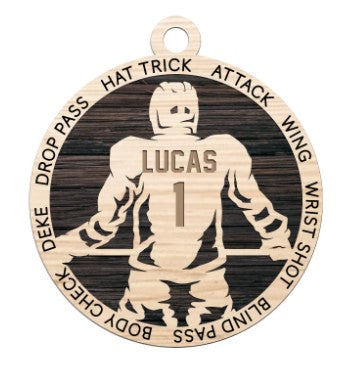 Hockey Ornament