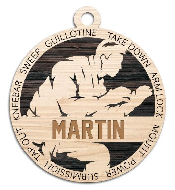 Jiu Jitsu Ornaments