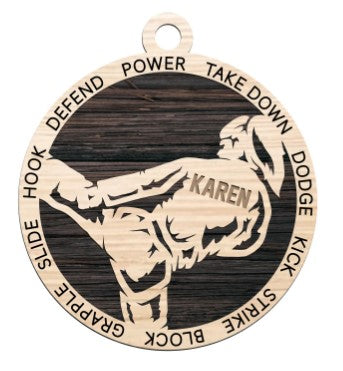 Martial Arts Ornament