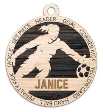 Soccer Goalie Ornament