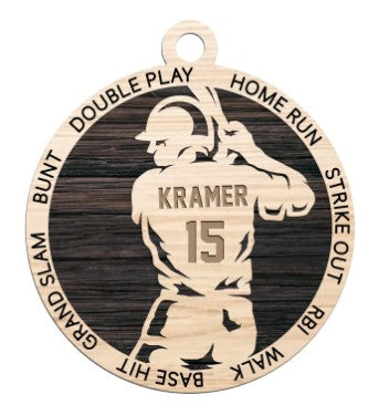 Softball Ornaments