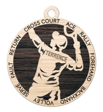 Tennis Ornament