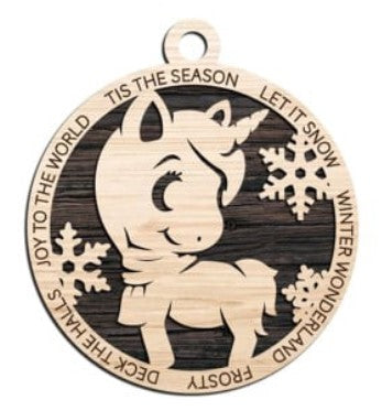 Unicorn Ornaments - Generic
