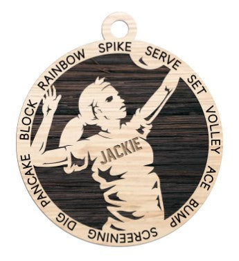 Volleyball Ornament