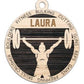 Weightlifting Ornament