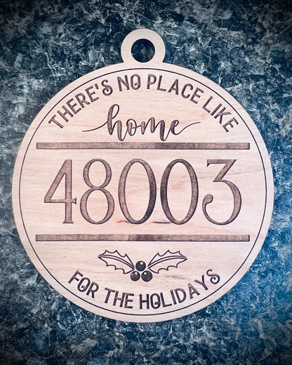 Zip Code Ornament