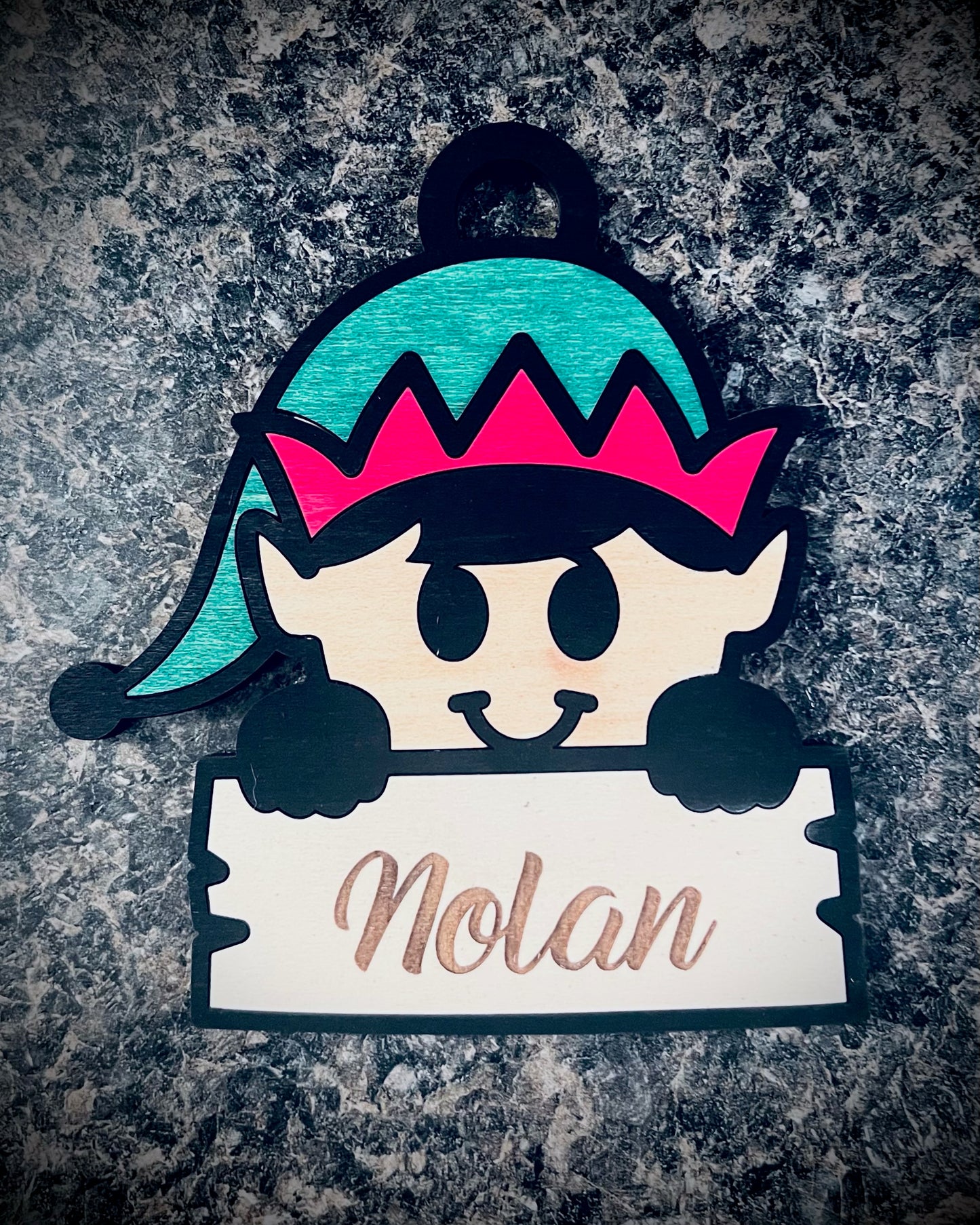 Christmas Character Ornament - Personalized