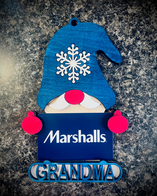 Gift Card Holder - Gnome - Personalized