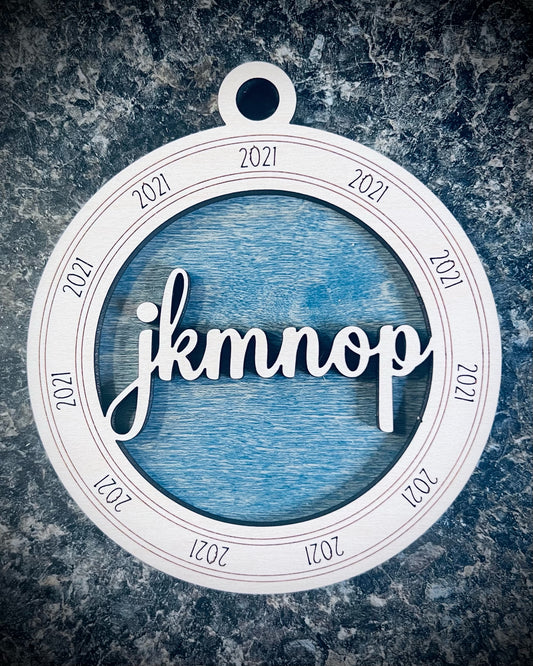 JKMNOP Ornament - What's Missing?