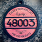 Zip Code Ornament