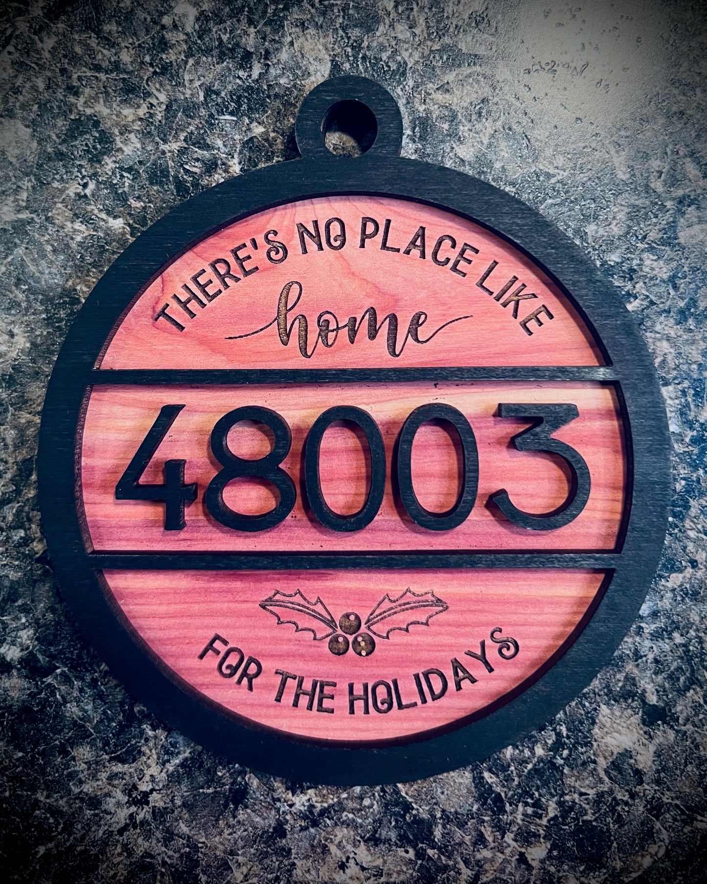 Zip Code Ornament