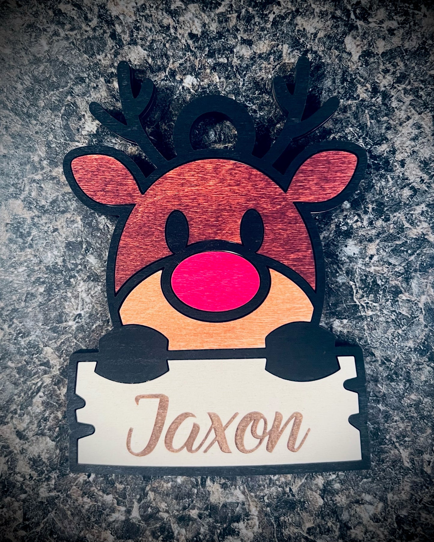 Christmas Character Ornament - Personalized